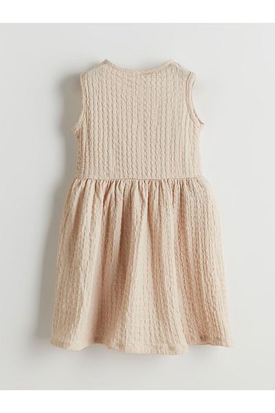 LC Waikiki Lcw Eco Crew Neck Girls' Dress