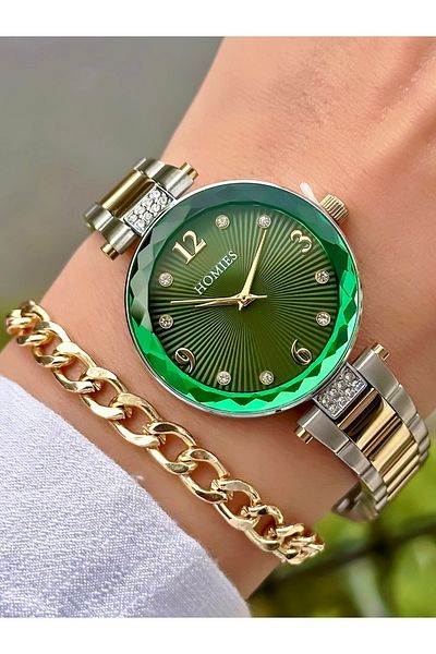 Homies Steel Cord Waterproof Women's Wristwatch