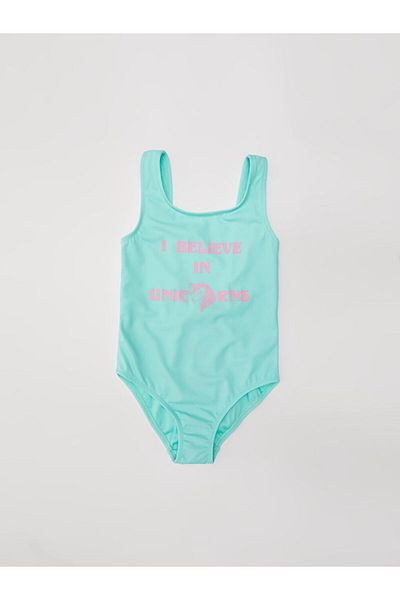 DEEP BEACH Printed Girl's Swimsuit
