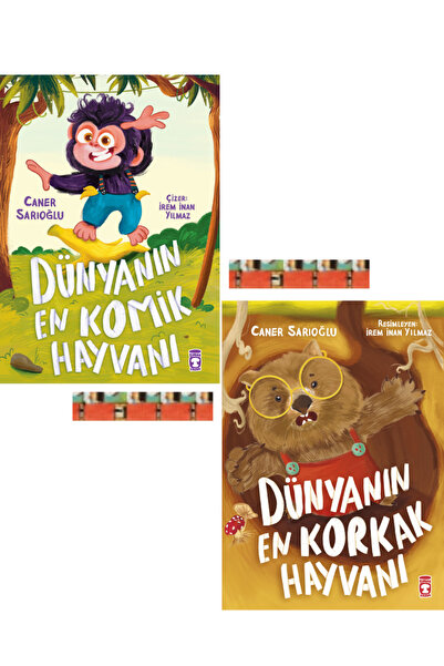 Timaş Çocuk Caner Sarıoğlu 1.Sınıf-Dünyanın En Komik Hayvanı, Dünyanın En Kor...