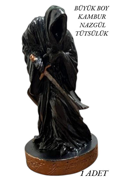 NAHAMİS TRADE Doğal Kum Taşı Tozlu Büyük Boy Kambur Nazgül Geri Akış Tütsülük