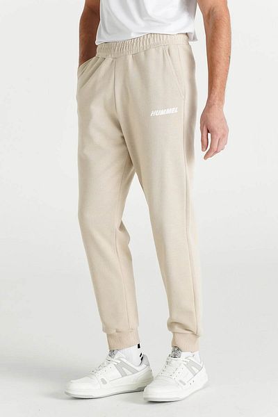 hummel Ανδρικό Φούτερ - Hml elemental Regular Pants Feather Grey