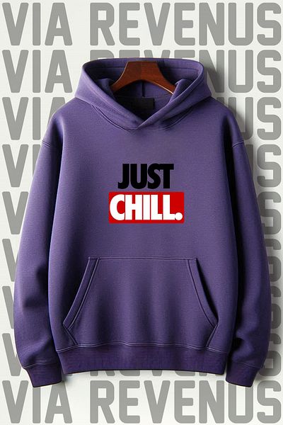 Vordevia Φούτερ με κουκούλα Just Chill
