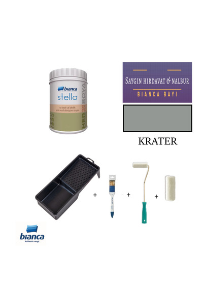 Bianca Stella Yeni Nesil Dönüşüm Boyası Dolap Boyama Seti Krater
