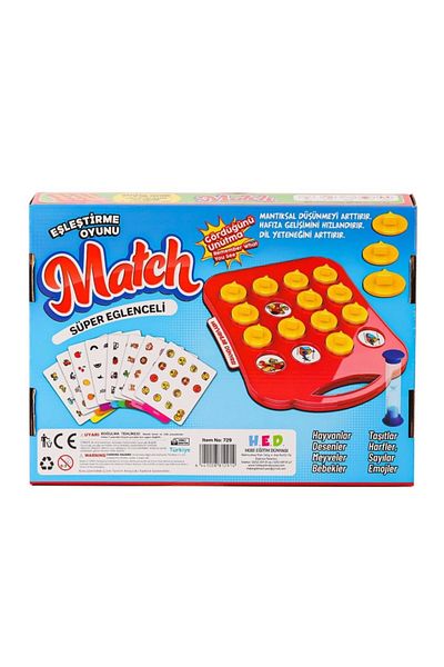 Mulvix Nessiworld 729 Match Matching Game -Hobby Toy