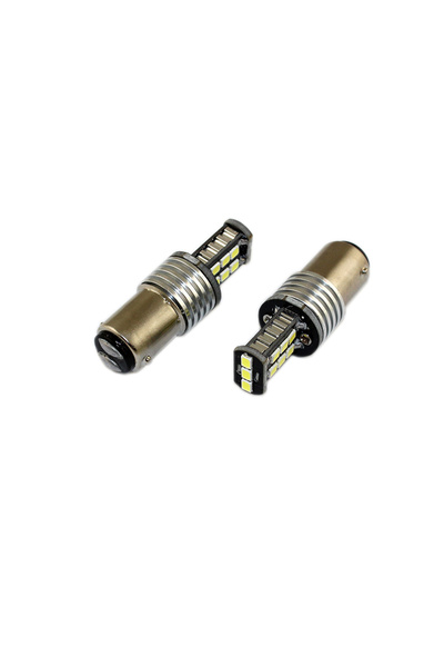 Otovo 12V Led Sis-Park-Stop Ampul Çift Duy Şaşı Tırnak Çakarlı Beyaz Renk