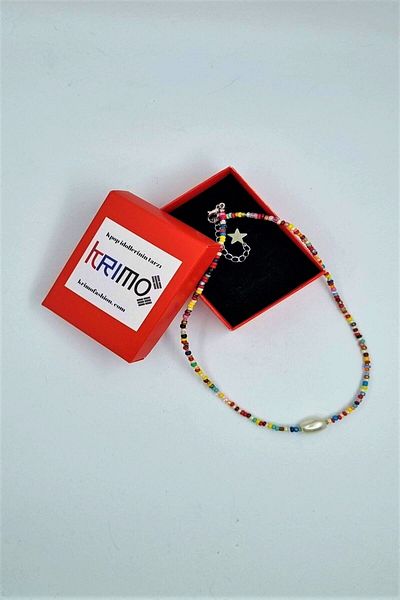KRIMO Kpop Twice Dahyun Pearl Beads Necklace