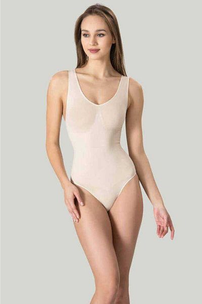 Miss Fit Plain Thick Strap Women's Bodysuit / Bodysuit Corset 1904