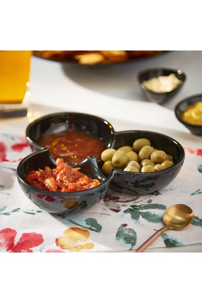 Home Box Classic Trio Round Pickle Bowl - 17.5 cm