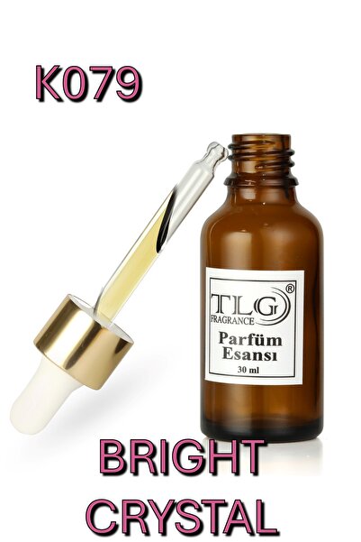 TLG K079 Bright Crystal Alkolsüz Kadın Parfüm Esansı, 30 ml