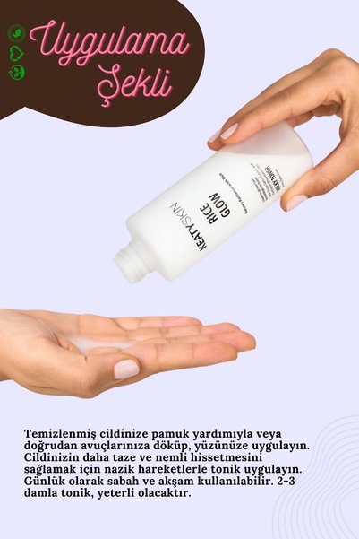 KEATY Rice Extract Brightening Moisturizing Anti-Blemish Milky Rice Toner |   200ml