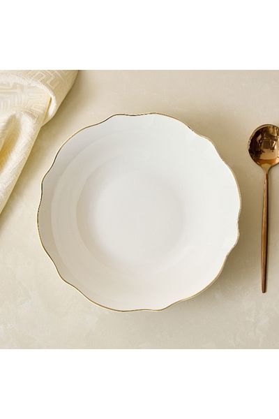 Home Box Ivory Salad Bowl - 23.5 cm