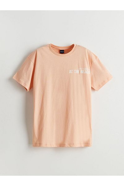 LC Waikiki Νέα σεζόν Crew Neck Boy's Tisort - S5K362Z4