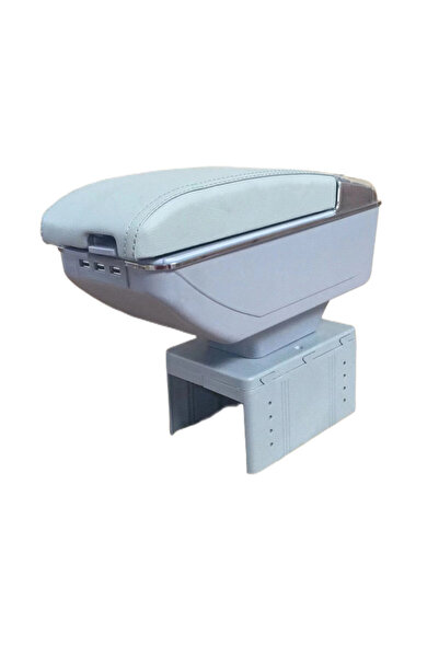 Otovo Yükselebilir Sürgülü Kolçak: Usb Şarjlı Araç Kol Dayama - Gri