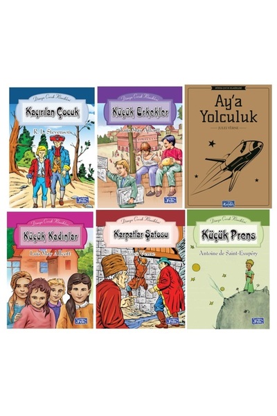 Parıltı Yayınları KÜÇÜK PRENS,KAÇIRILAN ÇOCUK ORTAÖĞRETİM SET