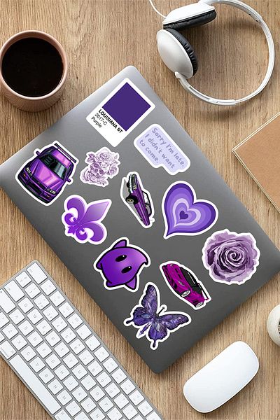 AR Sticker Σετ αυτοκόλλητων tablet για φορητό υπολογιστή Vsco Orange - 10