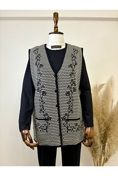 Gürkan Triko Сталевий плетений жилет