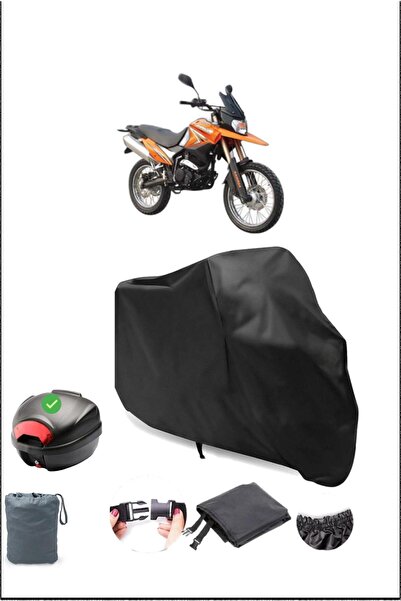 Breen غطاء دراجة نارية مقاوم للماء متوافق مع حقيبة الرأس Black Galley Kd-250gy