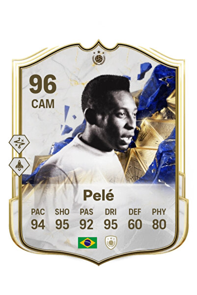 BERKANTTP بطاقة Pele FC 25 TOTY Icon Fut