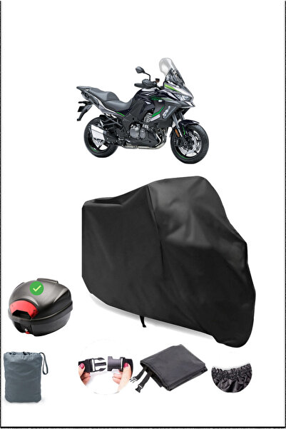 Breen Black Kawasaki Versys 1000 Se Rear Bag Compatible Waterproof Motorcycle...