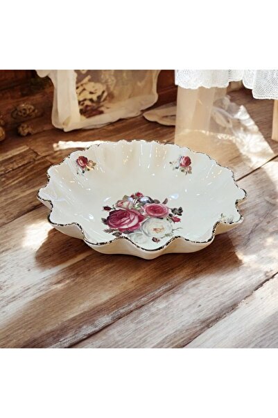ROY KING Royking Rose Yuvarlak Salata Kase 23 Cm