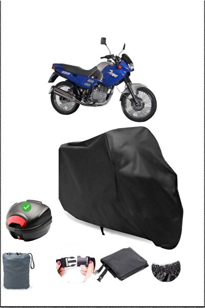 Breen حقيبة ظهر ليزر Jawa 250 سوداء متوافقة مع غطاء دراجة نارية مقاوم للماء