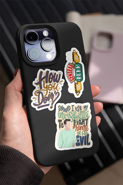 AR Sticker Σετ αυτοκόλλητων tablet για φορητό υπολογιστή Friends 5