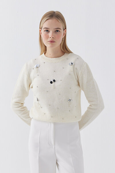 MODA MIHHEL Lina Pullu Ekru Kazak