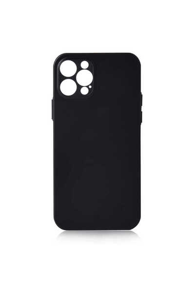noktaks Compatible for iPhone 12 Pro Max - Case Matte Ultra Thin Slims Cover - Black - T16247