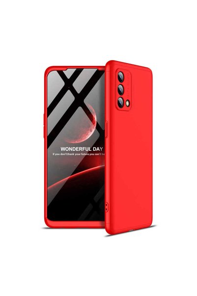 noktaks حافظة متوافقة مع هاتف اوبو A74 4G، غطاء علوي وسفلي قابل للتركيب من 3 ...