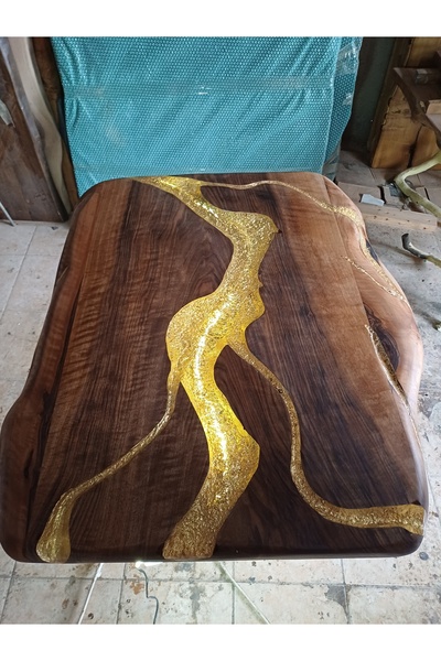 oliveforestwood Masa Ceviz Ağacı (epoksi)