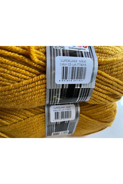 Alize Pack of 5 Alize Superlana Maxi Knitting Rope