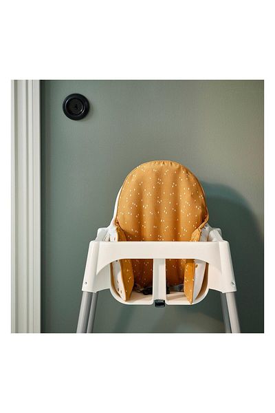 IKEA Υποστήριξη Μαξιλαροθήκη Κίτρινο-λευκό