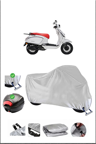 Breen Rks Darkblue50 Rear Bag Lock Compatible Waterproof Motorcycle Tent-Gray