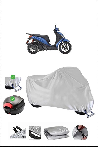 Breen Piaggio Medleys150 Rear Bag Lock Compatible Waterproof Motorcycle Tarpa...