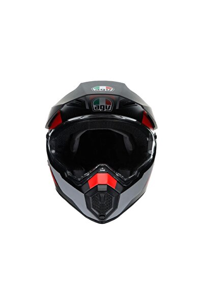 AGV Kask/ax-9 Multı Plk Refractıve Adv Matt Carbon/red