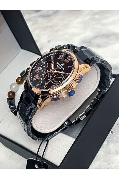 Daniel Klein Akitfi Men's Wrist Watch Bracelet with All Functions