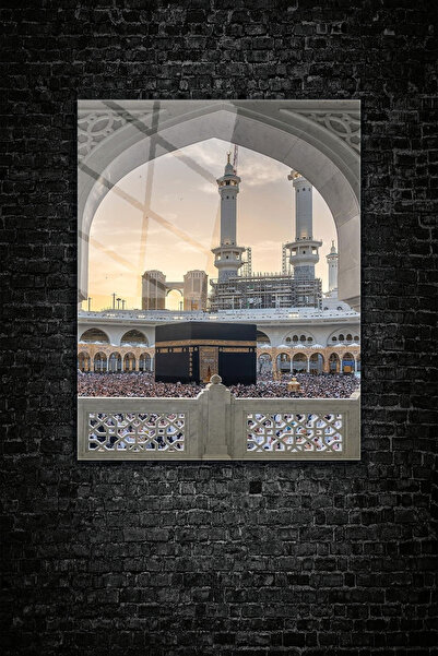 z zizuph Kabe Desenli, 4 mm Temperli Kırılmaz Cam Tablo