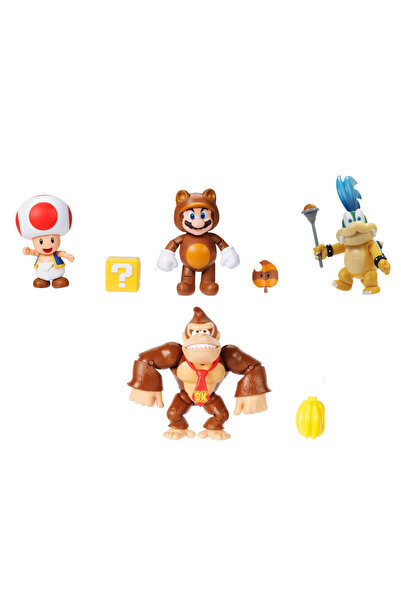 mario Figure Collector Edition 4 Packs- Limited Edition