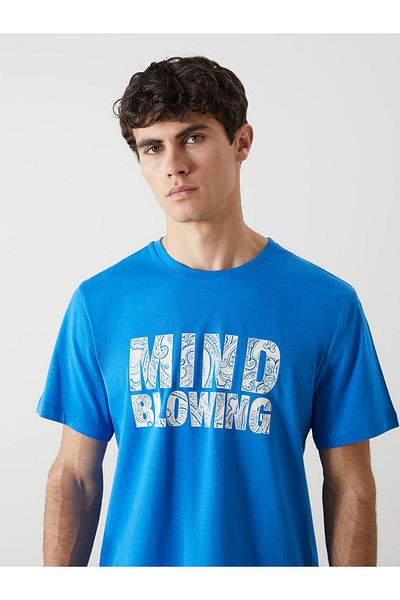 LC Waikiki Tricou pentru bărbați cu gât crew de sezon nou - S5K351Z8