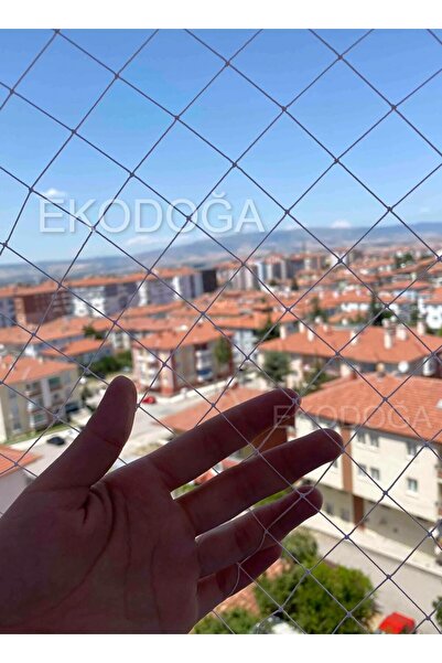 Ekodoğa Balkon Filesi 2,5x8 Metre Kuş Filesi Kedi Filesi Güvercin Önleme Ağı ...