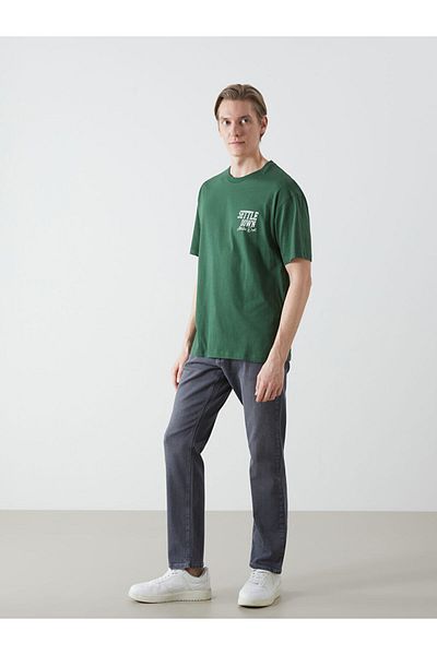 LC Waikiki Νέα σεζόν Crew Neck κοντομάνικο μπλουζάκι για άνδρες S5K342Z8