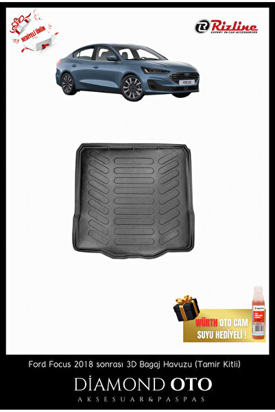 Rizline Ford Focus Sedan 3d bagaj havuzu (tamir kitli) 2018-201-2020-2021-202...