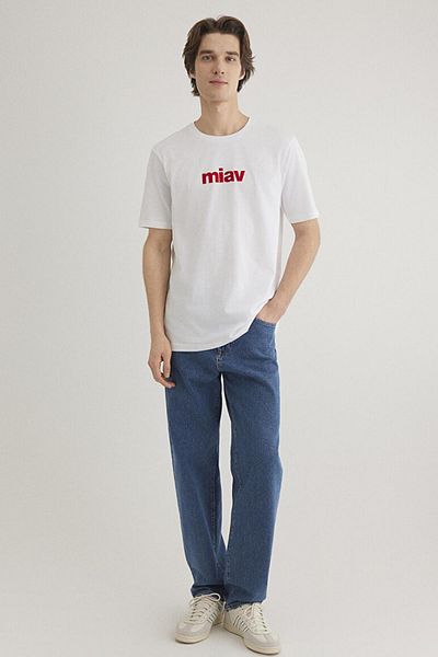 Mavi M067153-622 Tricou cu imprimeu Miav pentru bărbați