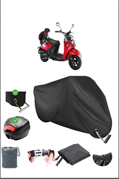 Breen أسود KUBA TRENDY 50 قفل خلفي متوافق مع القماش المشمع المقاوم للماء (درا...