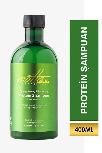 Motto Plus Professional 400 Ml Strengthening and Repairing Protein Shampoo