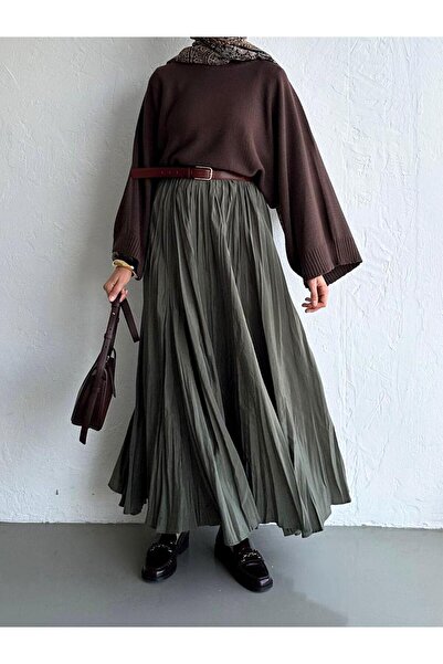 MELEK ARAZ Жіноча спідниця Haki Crush