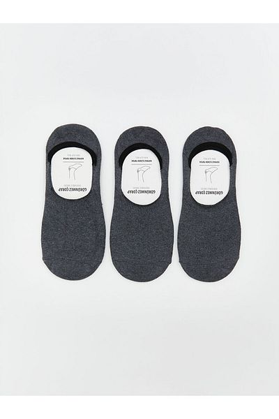 LC Waikiki Мъжки чорапи балерини, комплект от 3, за нов сезон - S5KE51Z8