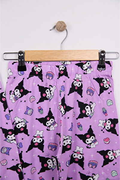 Little Pumpkin Mevsimlik Kız Çocuk Kuromi Pijama Takımı