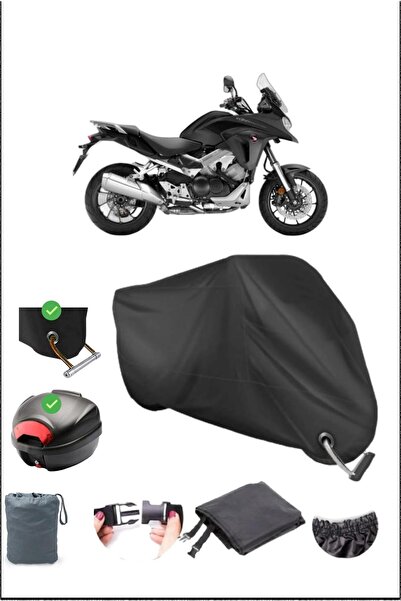 Breen Black Honda Vfr 800 X Crossrunner Rear Bag Lock Compatible Waterproof C...